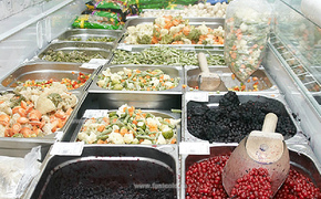 Shock freezing in shops and supermarkets