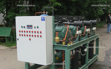 Units for shock freezing - construction and principle of operation